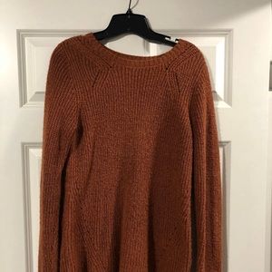 Orange Merona Sweater Size Medium